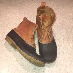 Bean Boots by LL Bean 4” Leather Uppers Size 13